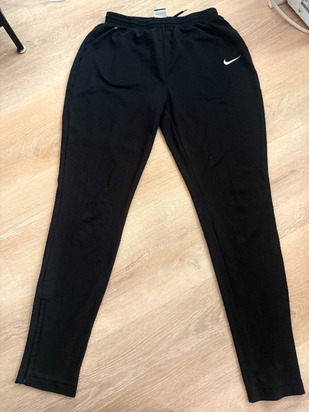 Nike Women’s Academy Pro 24 Black Zip Pants Dri-FIT — M